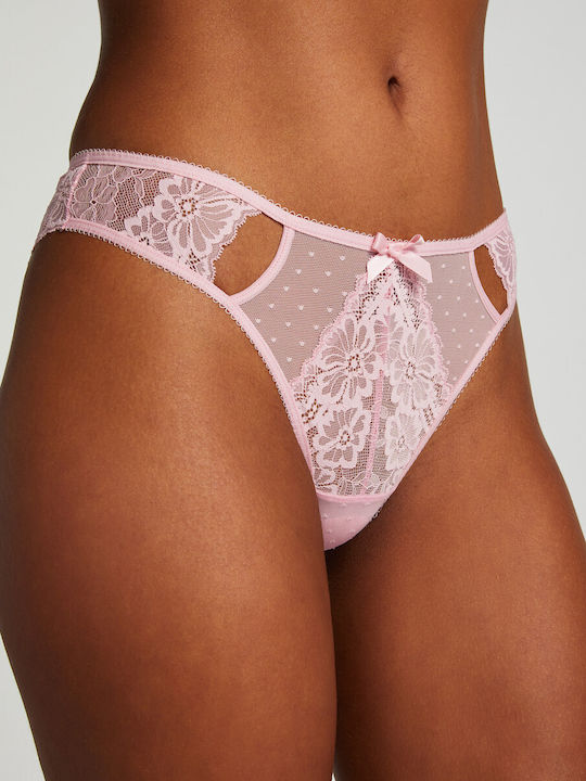 Hunkemöller Women's Brazil with Lace Rose