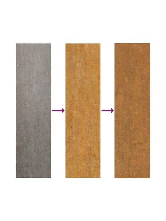 vidaXL Inox Shelf Wood Storage 100x40x60cm Brown