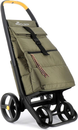 8 Plus Shopping Trolley Yellow 21cm