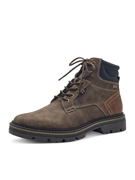 Leather Brown Men's Boots Anatomical