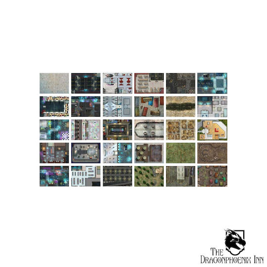 Giant Book Cyberpunk Battle Mats