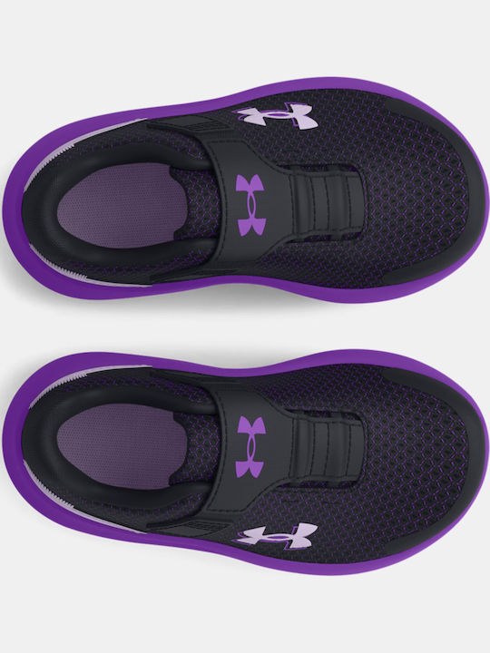 Surge 4 Kids Sports Shoes Running with Hoop & Loop Closure Purple