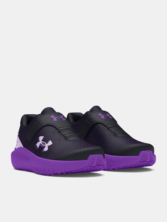 Surge 4 Kids Sports Shoes Running with Hoop & Loop Closure Purple