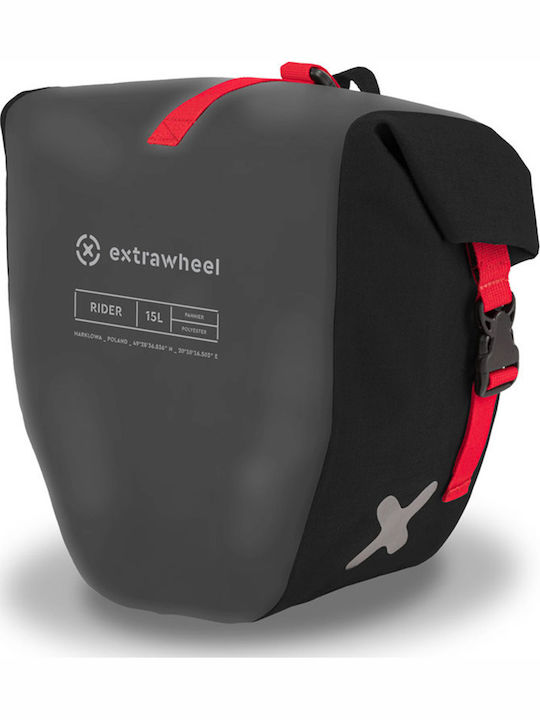 Extrawheel Τσαντάκι Σχάρας Ποδηλάτου Γκρι