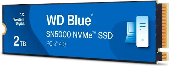 Western Digital SN5000 SSD 2TB M.2 NVMe PCI Express 4.0