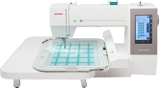 Janome Επαγγελματική Ραπτομηχανή Embroidery MC550E
