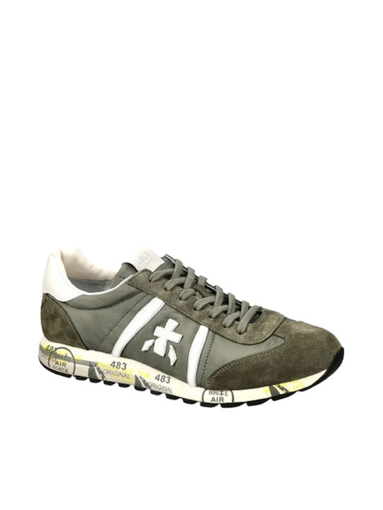 Premiata Bărbați Sneakers Military Green