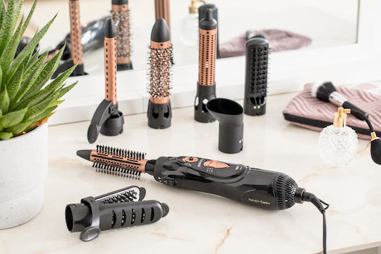 Sencor Ceramic Electric Hair Brush with Air for Hair Straightening and Curls 1000W
