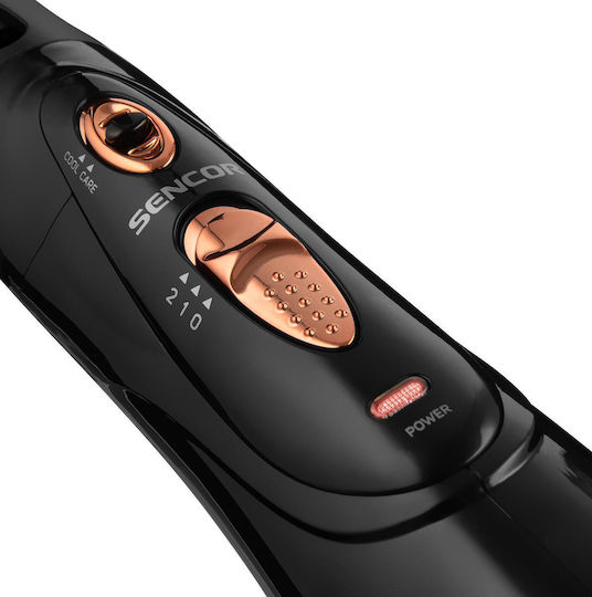 Sencor Ceramic Electric Hair Brush with Air for Hair Straightening and Curls 1000W