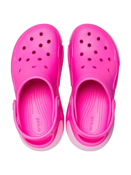 Crocs Bubble Crush Дамски сабо Фуксия