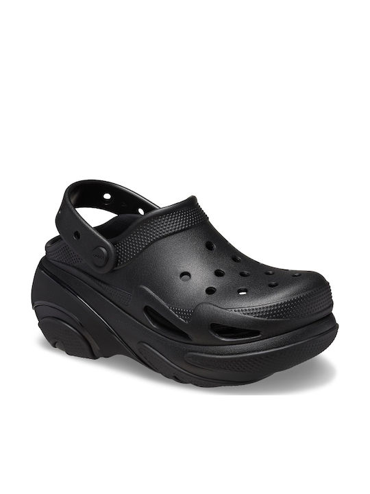 Crocs Bubble Crush Clogs Black