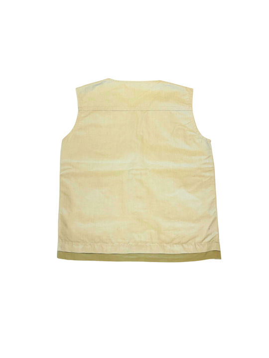 Joom Kids Vest Cotton Beige