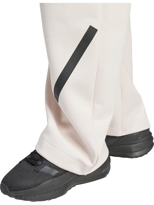 Παντελόνι Φόρμας Φαρδύ Λευκό