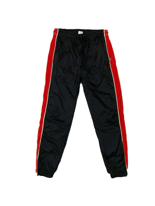 Ustyle Set Sweatpants with Rubber Black/Red