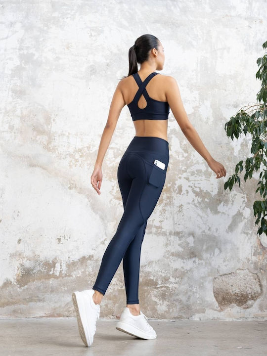 Женско Спортно Сутиен Navy Blue