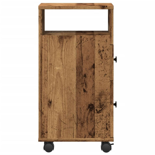 vidaXL Bathroom Cabinet L23xW33xH65cm Brown