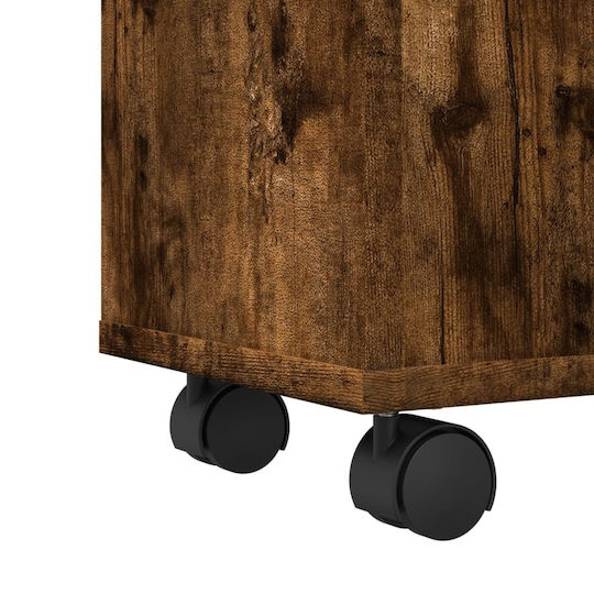 vidaXL Баня Кабинет Ширина23xДължина33xВисочина65см Дъб