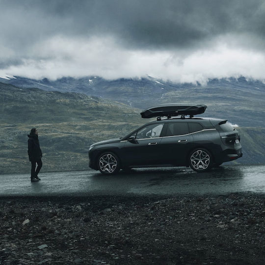 Thule Motion 3 XXL Μπαγκαζιέρα Οροφής Αυτοκινήτου με Διπλό Άνοιγμα 600lt Titan Glossy