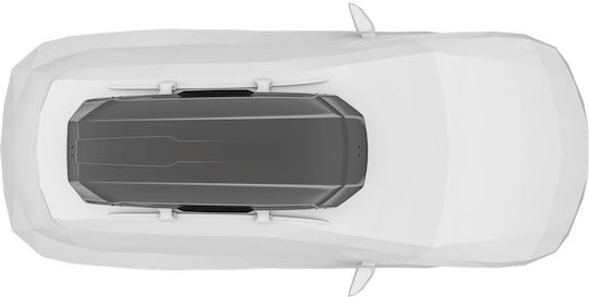 Thule Motion 3 XXL Μπαγκαζιέρα Οροφής Αυτοκινήτου με Διπλό Άνοιγμα 600lt Titan Glossy