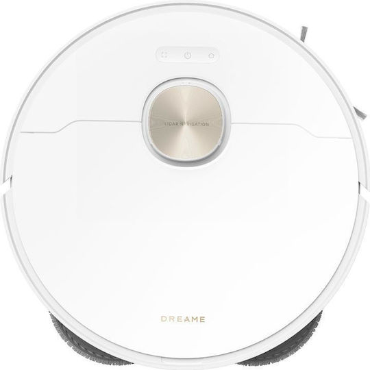 Dreame X40 Ultra Robot Vacuum Cleaner with Laser Mapping & 12000Pa Suction Power White