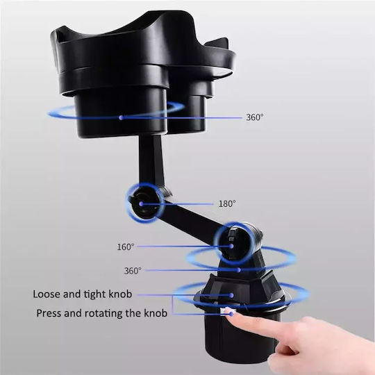 Car Cup Holder 2 Positions for Console