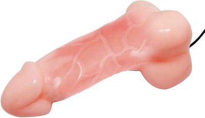 Baile Realistic Vibrator with Remote Control 22cm Flesh