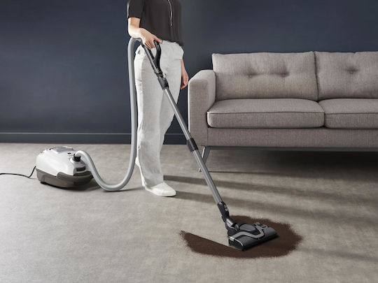 Tefal Silence Force Allergy+ Aspirator 400W cu sac 4.5lt Albă