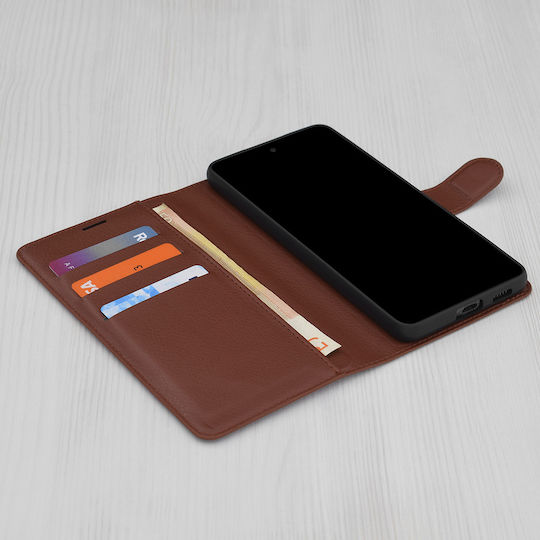 Techsuit Book Leather Brown (Nothing CMF Phone 1)