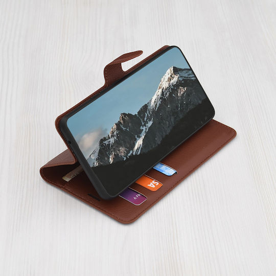 Techsuit Book Leather Brown (Nothing CMF Phone 1)