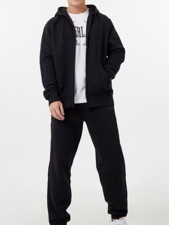 Black Hoodie Cardigan