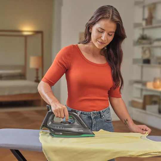 Braun Texstyle 5 Steam Iron 2700W with Ceramic Plate and Continuous Steam Supply 50g/min