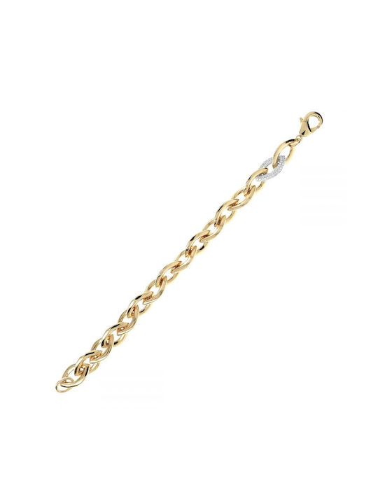 Bronzallure Chain Hand Gold-plated