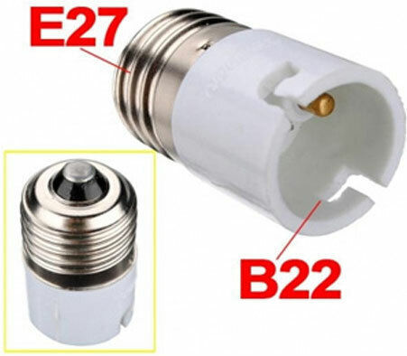 Adaptor De Conversie Bază De Bec E27 În B22 Bayonet
