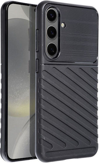 Thunder Back Cover Silicon Negru (Galaxy S24)