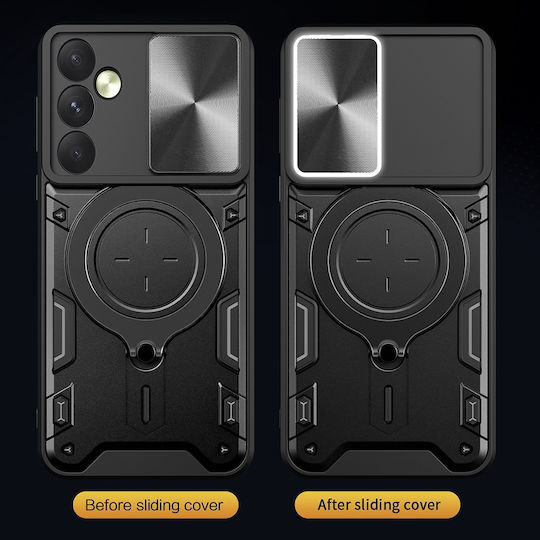 Techsuit Camguard Pro Back Cover Σιλικόνης Ροζ Χρυσό (Oppo Reno12)