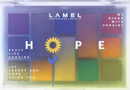 Lamel Παλέτα με Σκιές Ματιών σε Στερεή Μορφή 401 16gr