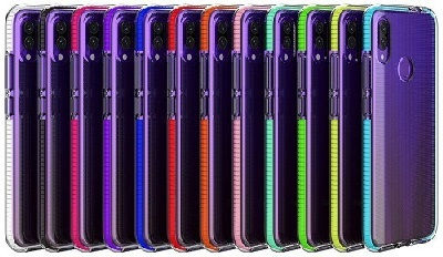 Hurtel Spring Umschlag Rückseite Silikon 1mm Türkis (iPhone XR)