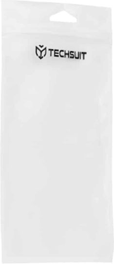 Techsuit Buchen Sie Silikon / Synthetisches Leder Schwarz (Oppo Reno12 F, Oppo Reno12 FS)