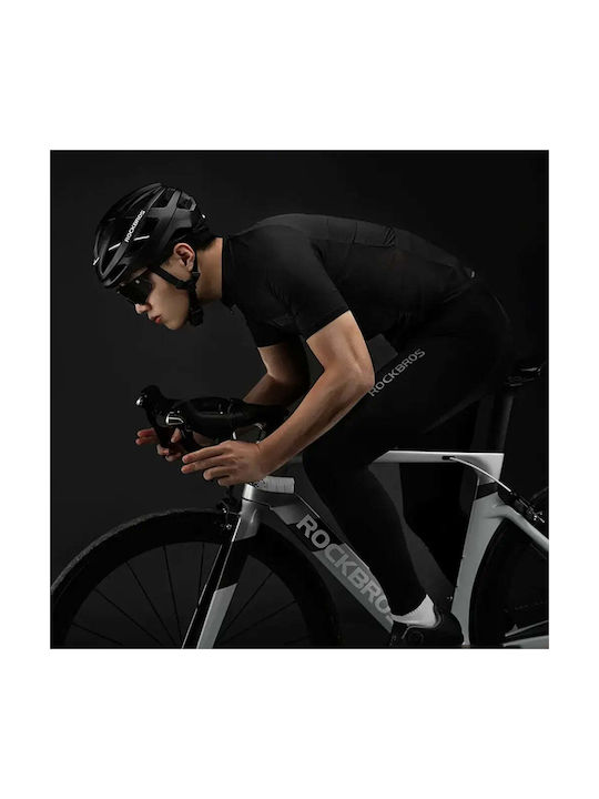Rockbros Short Sleeves Cycling Jersey Black