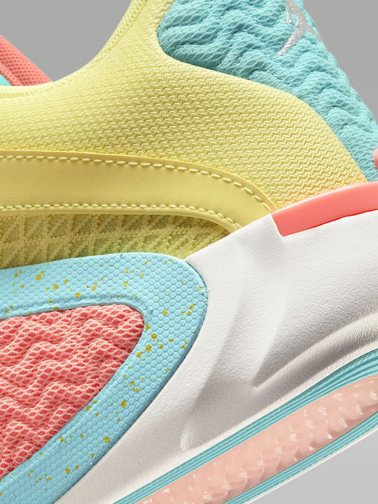 Tatum 2 Χαμηλά Μπασκετικά Παπούτσια Light Zitron / Aurora Green / Atomic Pink / Sail