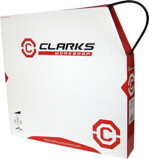 Clarks Teflon Συρματόσχοινο Φρένων Ποδηλάτου 1m Καλώδιο Φρένων Ροζ
