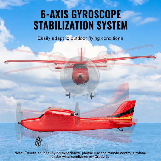 Vevor Remote Controlled Airplane Red