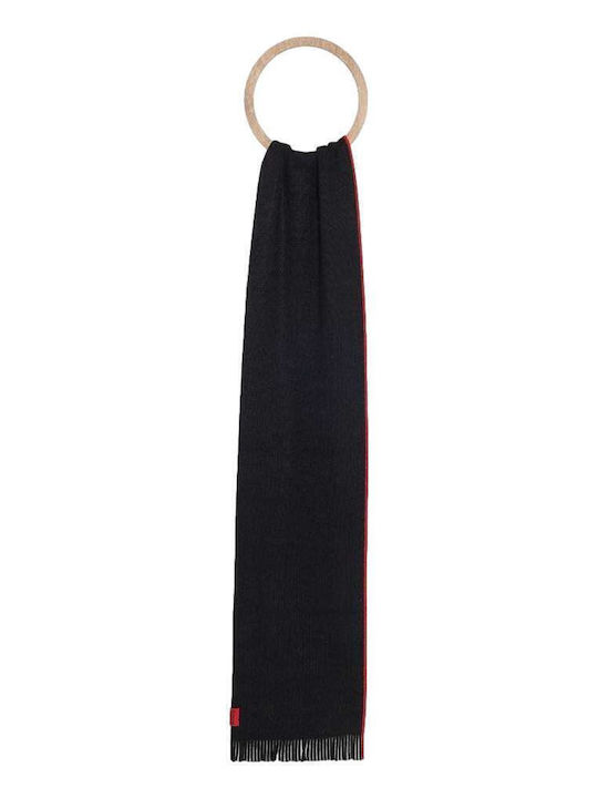 Set with Beanie Knitted in Black color