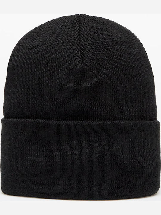 City Trek Heavyweight Beanie Unisex Σκούφος Πλεκτός σε Μαύρο χρώμα