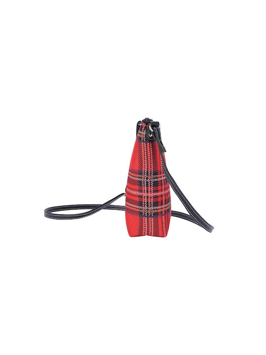 Signare Royal Stewart Tartan Women's Bag Crossbody Red