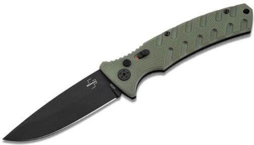 Boker Plus Large Strike Knife Grivory Green