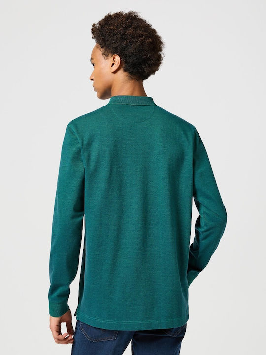 Wrangler Ανδρική Μπλούζα Polo Green