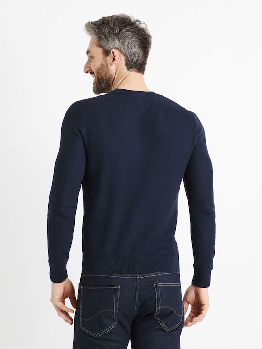 Celio Men's Sweater BLUE