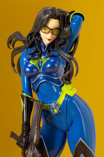 Kotobukiya 2020 Bishoujo Gi Joe Cobra Baroness Blue Uniform Pvc Statue Sealed