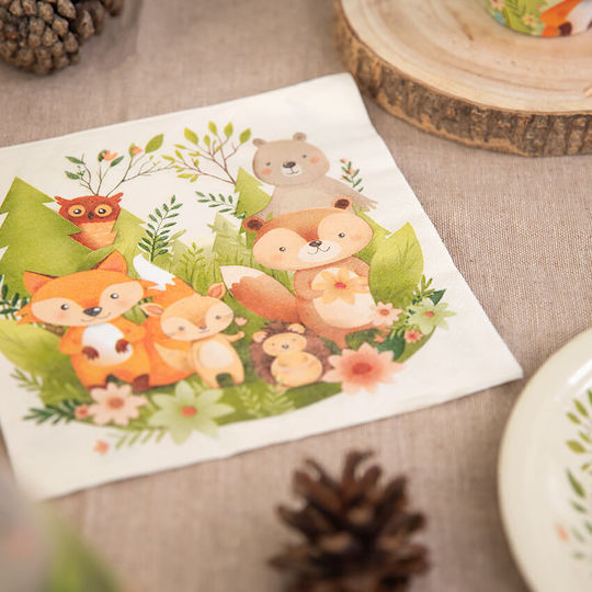 Forest Friends Napkins 10pcs